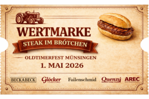 Steak im Brötchen